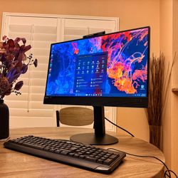 REALLY FAST ALL IN ONE DESKTOP PC LENOVO WINDOWS 11 PRO, CORE I7, 32GB RAM, 512GB SSD, MS OFFICE PRO 