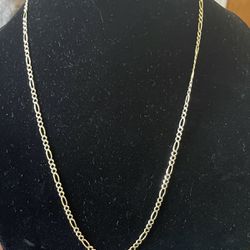 14k Figaro Necklace - Gold