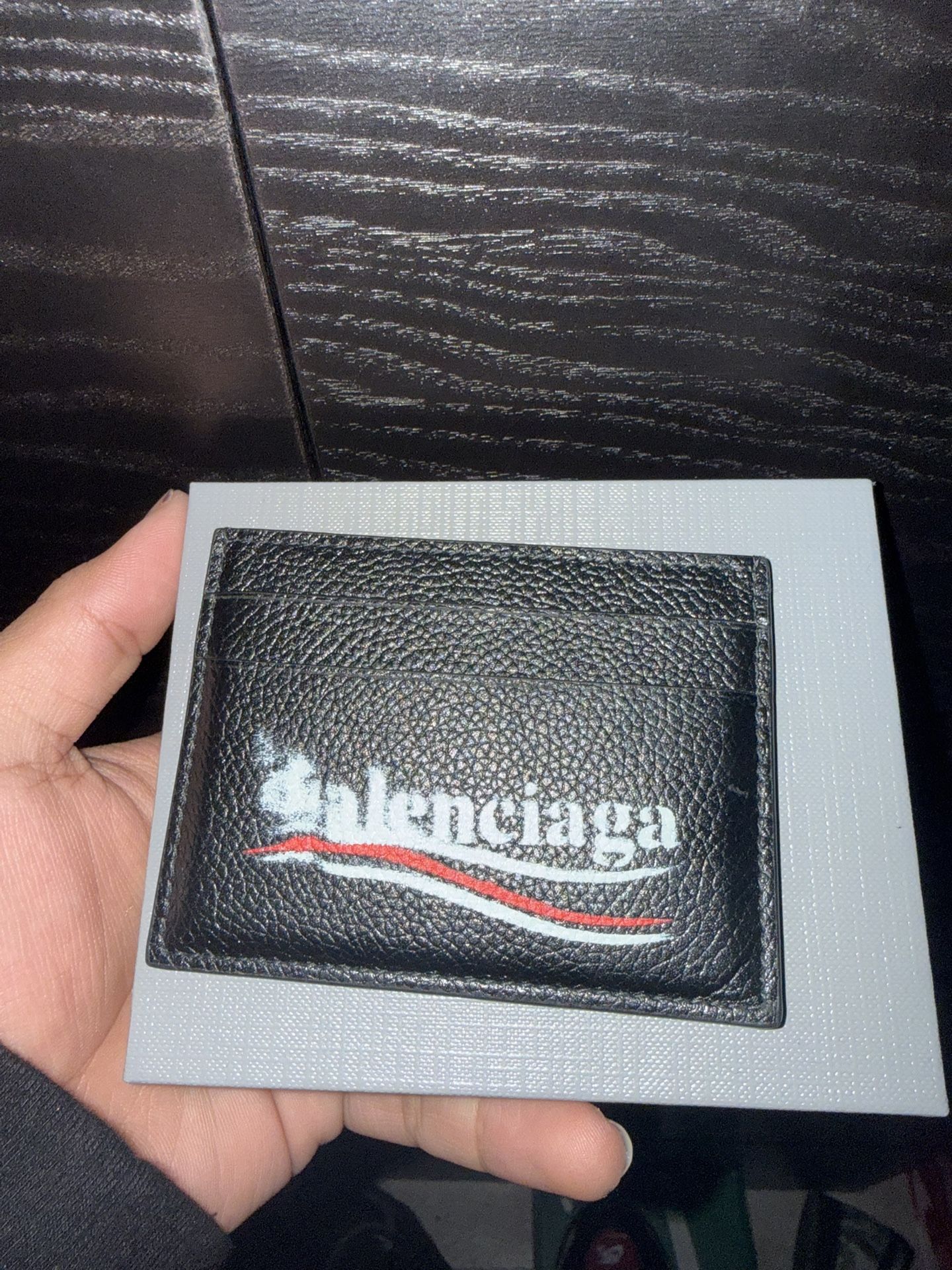 REAL BALENCI CARD HOLDER 