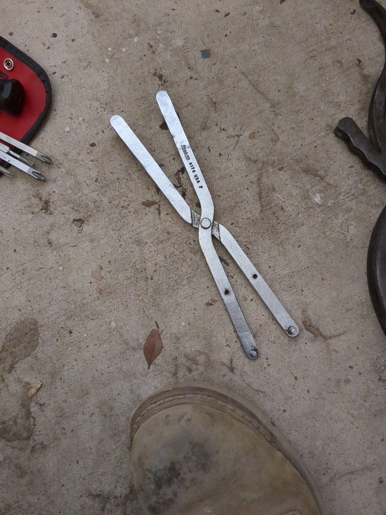 Snap On A176 Differential Adjusting Spanner Wrench Adjustable Face