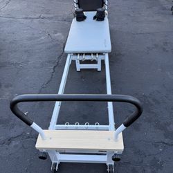 HEAVY DUTY AERO PILATES EXERCISE MACHINE IN GOOD CONDITION. $300.00  OR BEST OFFER. 