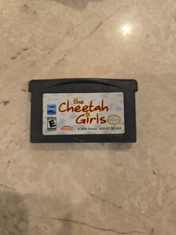 The Cheetah Girls Game Boy Advance Cartridge