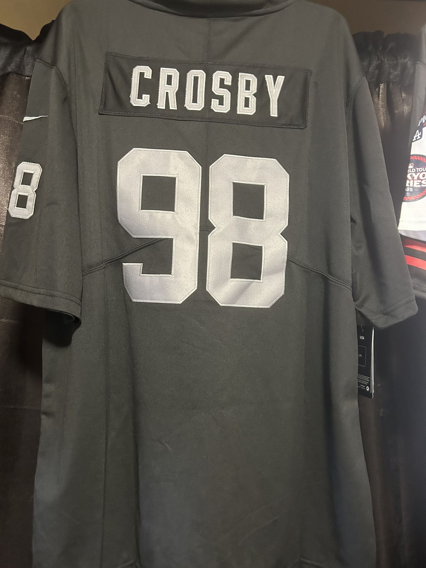 Raiders Crosby Jerseys Extra Large 50 Each