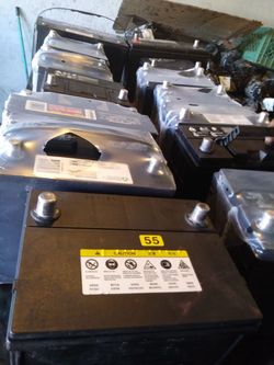 Used batteries for variety of cars