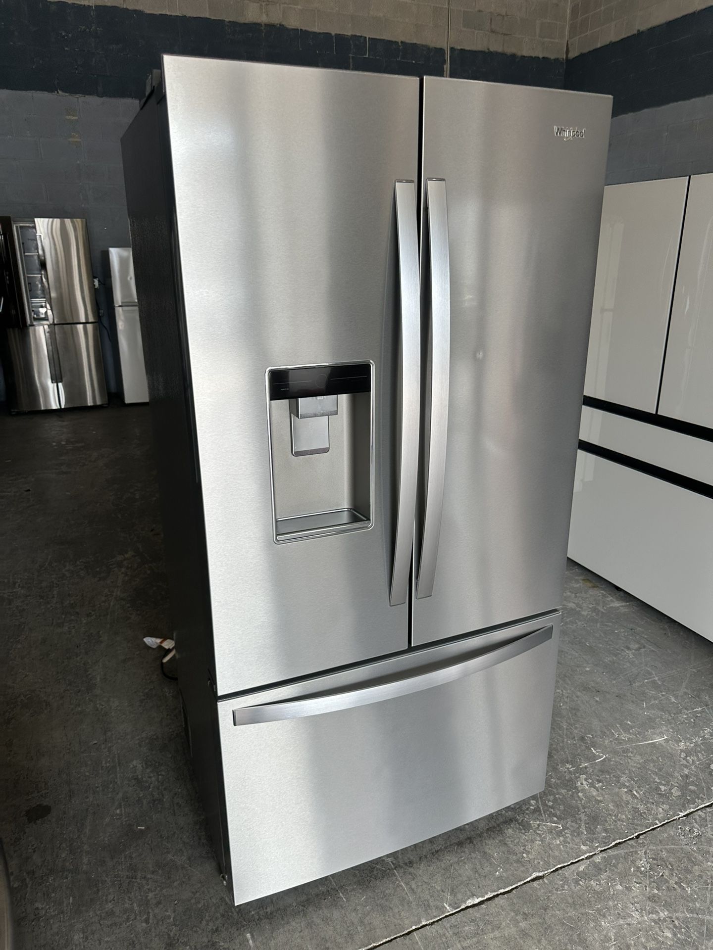  36” Counter Depth Whirlpool FRIDGE REFRIGERATOR NEVERA HELADERA FRIO REFRIGERADOR GOOD CONDITION DELIVERY 🚚 FREE WARRANTY 100 DAYS