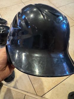 All Star Baseball Black Hitting Batting Helmet