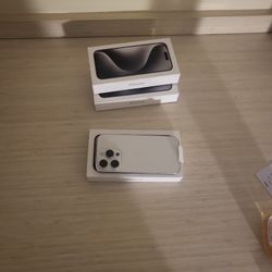 Iphone 15 Pro Titanium 128 Gig Brand New Never Used Verizon/total Wireless  With 2 Months Free Service Unlimited Talk Txt &data