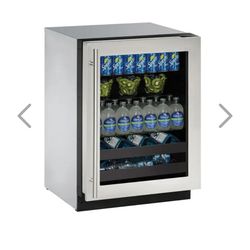Uline beverage cooler