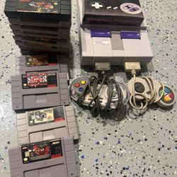 Super Nintendo & Games