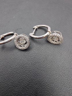 Gold Diamond Earrings 