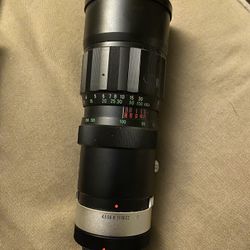 Vintage Camera Lens