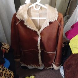 Leather Jacket Size XL