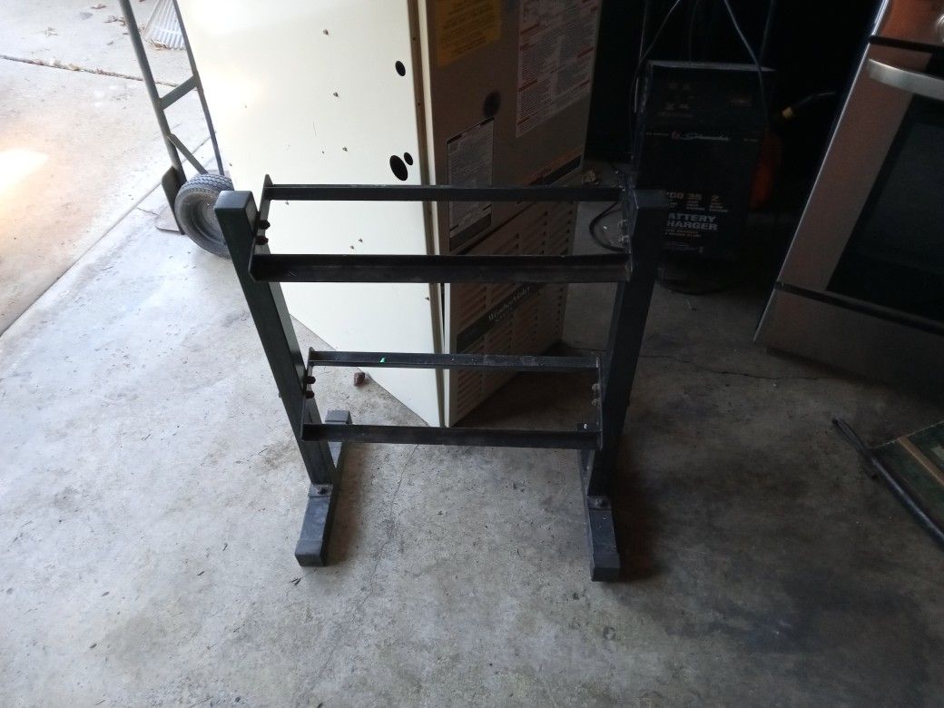 Steel Weight Rack For Weights Asking $80 For It