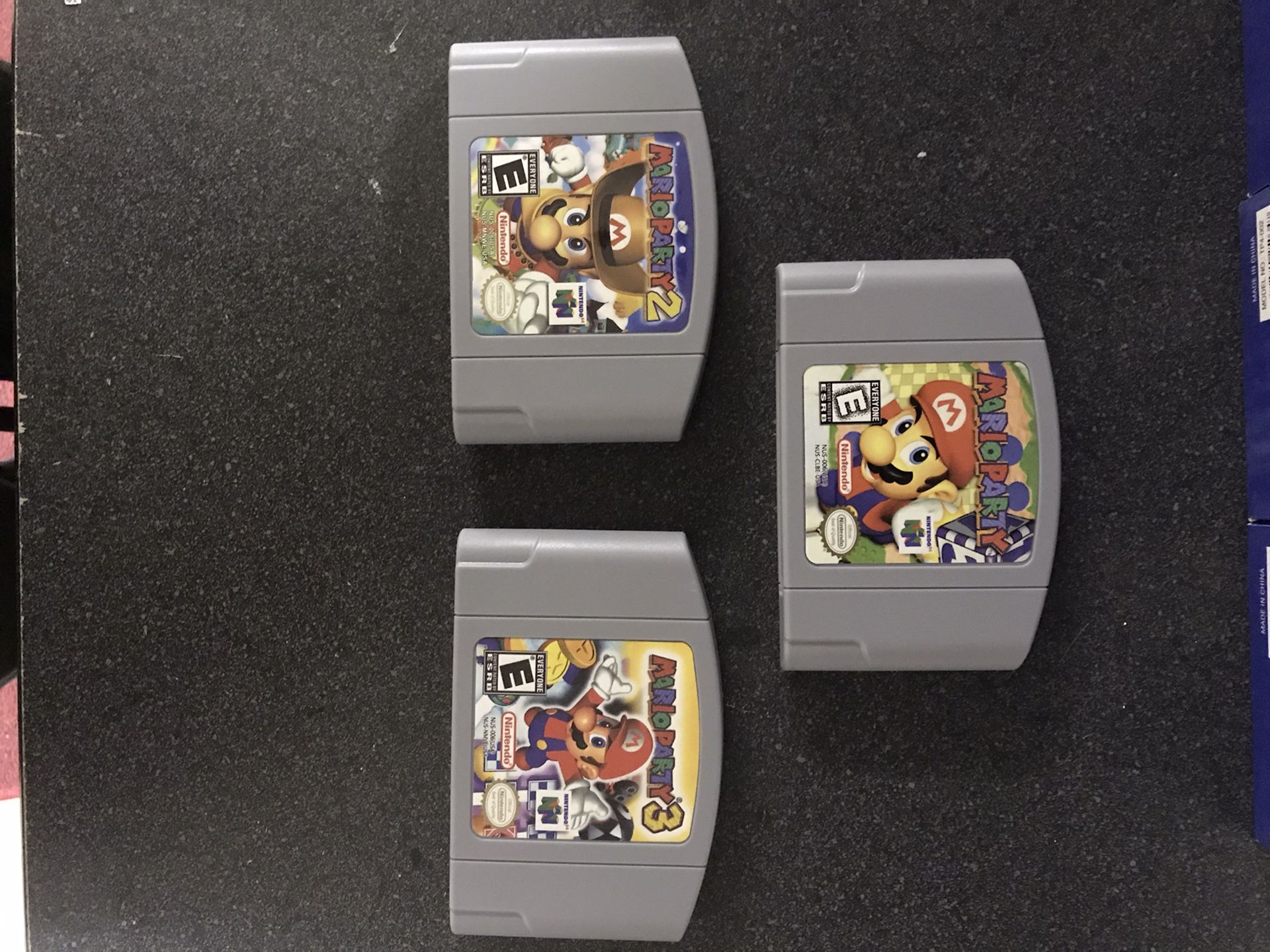 N64 MARIO party 1 2 3 lot read!