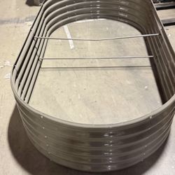 New 96"x48"x18" Galvanized Raised Planter Box Metal Garden Bed Plant Outdoor