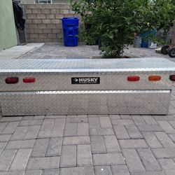 Husky Aluminum Tool Box In Great Condition 