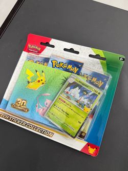 Pokémon 30th Celebration Tech Sticker Collection