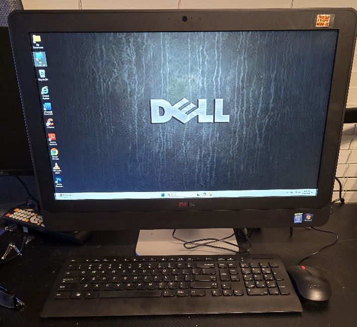 AIO DeskTop 🖥 ALL in ONE - DELL OPTIPLEX 9020 - 4TH. GEN 🔌 Intel i7 - Windows 11 Home, HDMI, Wi-Fi, SD, DVD-RW - Work Excellent 👍