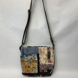 Myra LE FLEUR BLU Shoulder Purse Crossbody Denim