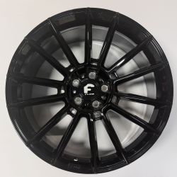20" Forgiatio Flow002 20x11 5x112 +40 Gloss Black Rim Wheel