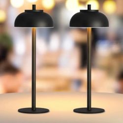 Brand New Set Of 2 - LED Cordless Touch Table Lamps