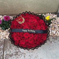 100 rose bouquet/ramo