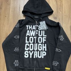 Awful Lot Of Cough Syrup Zip Up