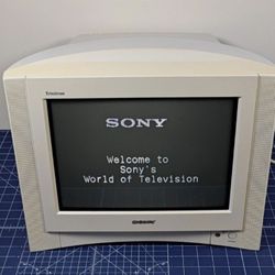 Sony Trinitron KV-13FS110 13" Component CRT
