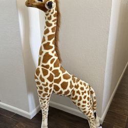 Melissa And Doug 5ft Tall Plush Giraffe
