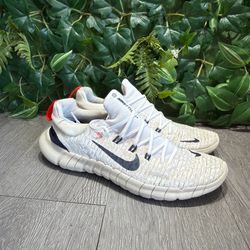 Nike Free Run 5.0 Shoes Mens 7.5 White Next Nature Running CZ1884-103 Shoes