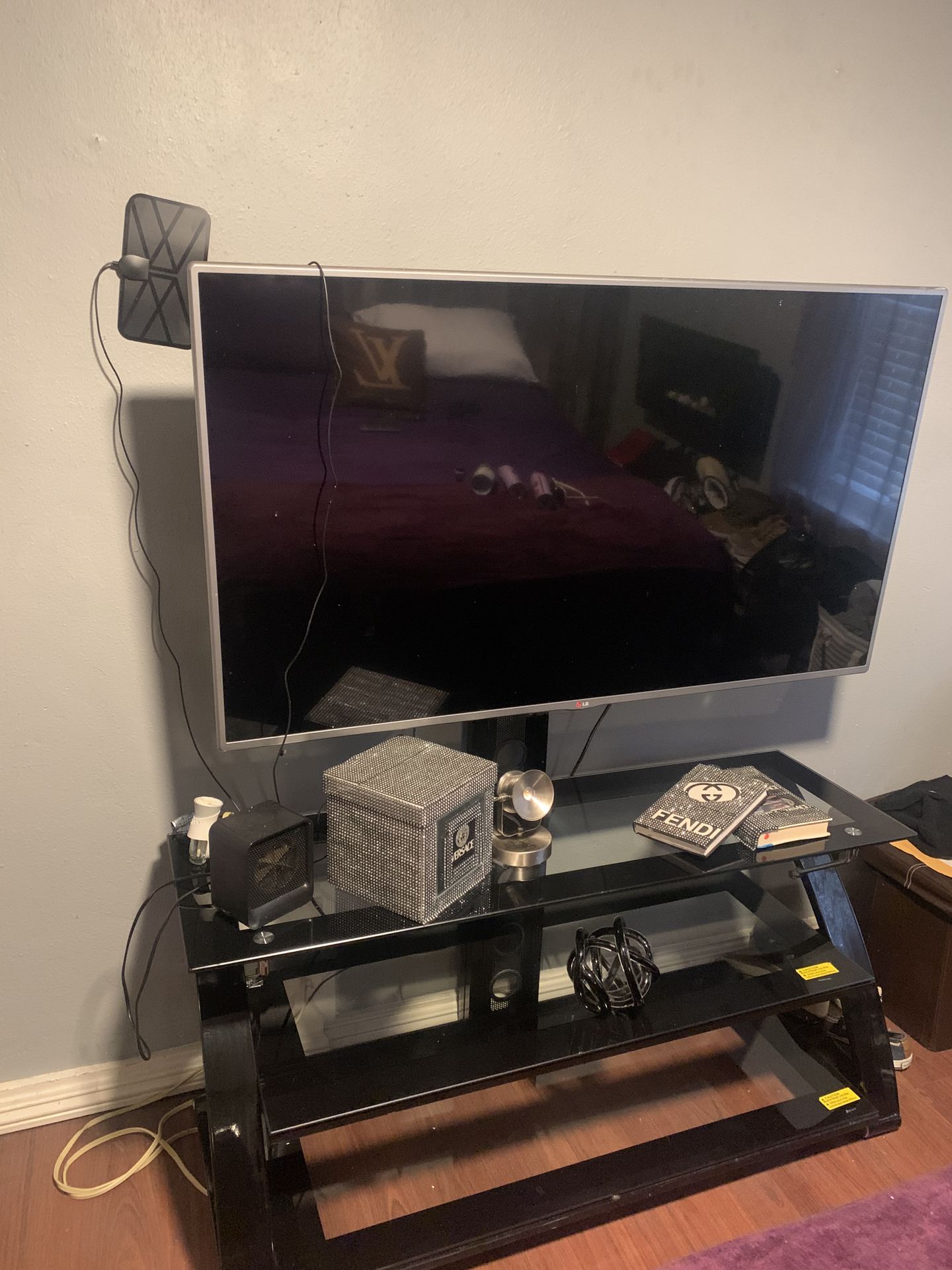 48” TV with stand