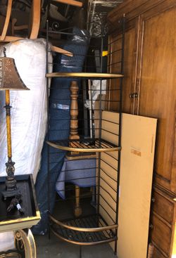 Metal shelf