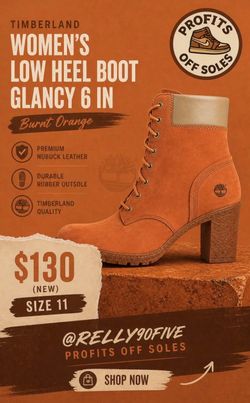 Timberland Women's Low Heel Boot Glancy 6 In