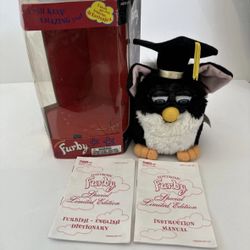 Tiger Special Limited Edition Graduation Furby Toy Not Working For Repairs