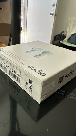 Sudio Wireless Earbuds in Box