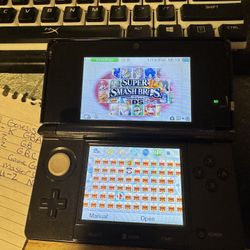 Modded Black 3ds. Over 6000 Games 