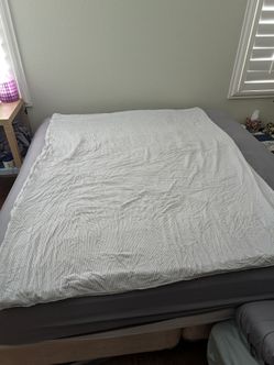 20 lb weighted blanket+ duvet