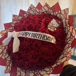 Huge Eternal Rose Bouquet 