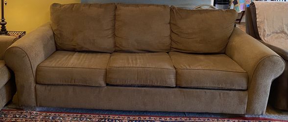 Two Couches (Bigger One Is A Sofabed)