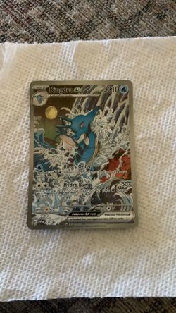 Kingdra ex Pokémon card
