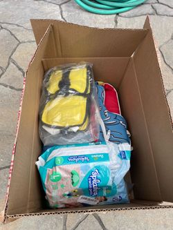 2 life jackets plus more (infant to small child)