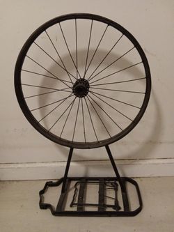 Vintage Brutalist hand forged metal sculpture in the style of Marcel Duchamp