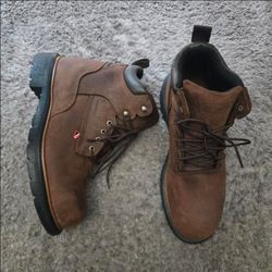 Red Wing DynaForce 415 Men size 10 Waterproof Safety Soft Toe Boots 0926