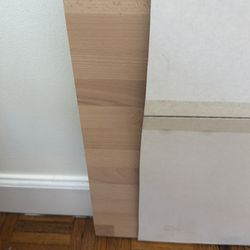 unfinished butcher block countertop