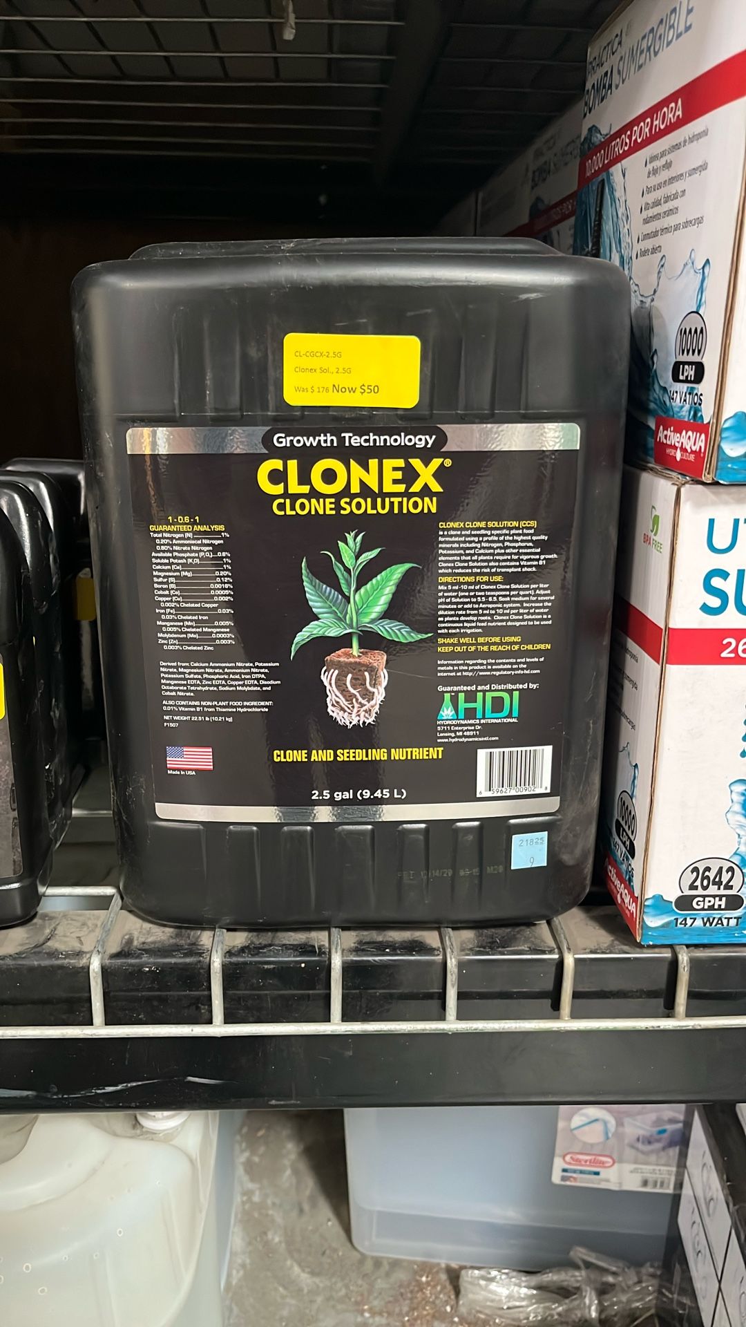 Clonex Clone Solution 2.5g