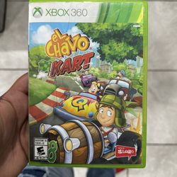 EL CHAVO KART XBOX 360 GAME 
