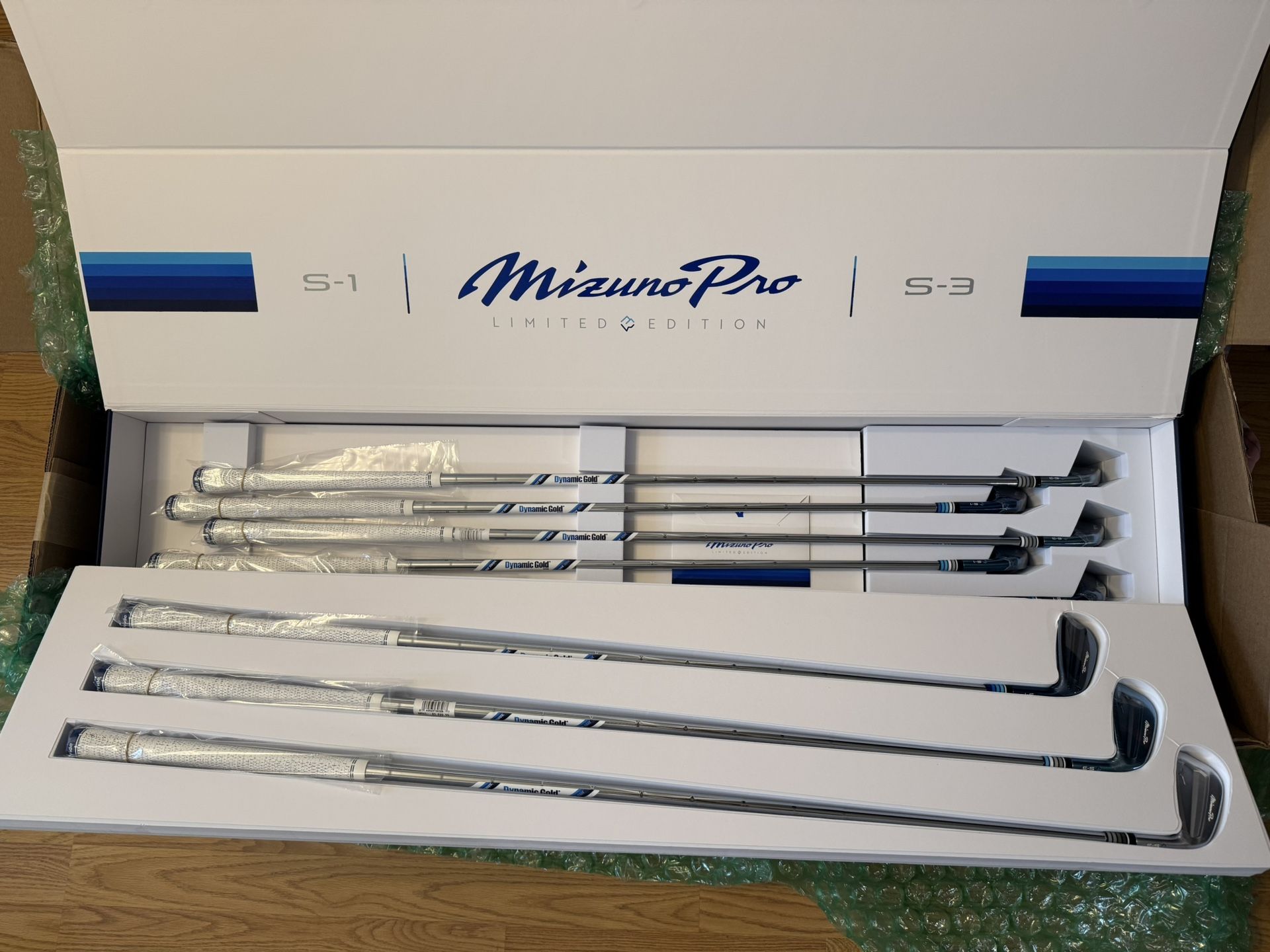 Limited edition Mizuno Pro S3/S1 Iron Set