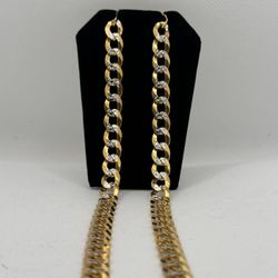 Cartier Gold 14k Solid Chain Diamond Cut