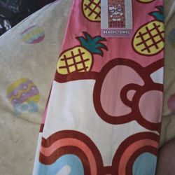 Hello Kitty Beach Towel 