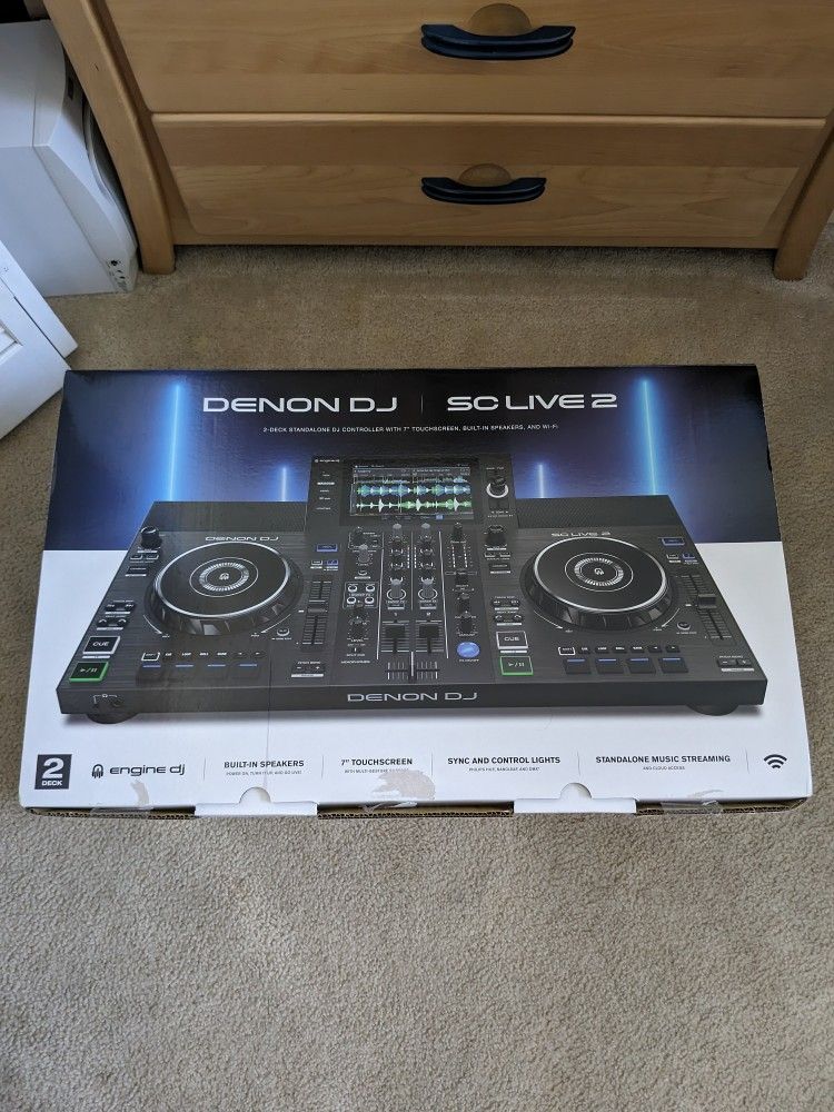 Denon DJ SC Live 2 (All In One Standalone DJ Mixer)